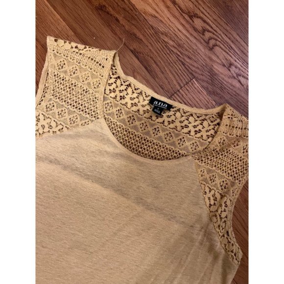 A.N.A Yellow Tank Blouse - Picture 2 of 6